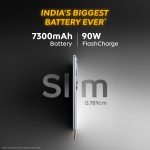 iQOO Z10 5G (Glacier Silver, 8GB RAM, 256GB Storage) | India's Biggest Ever 7300 mAh Battery | Snapdragon 7s Gen 3 Processor | Brightest Quad Curved AMOLED Display in The Segment - Image 2
