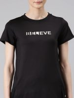 Enamor Womens Athleisure A306-Dry Fit with Antimicrobial & Sweat Wicking Crew Neck Short Sleeve Breathe Active Wear T-Shirt - Image 6