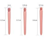Kahan Travel Size Makeup Brushes Set Mini Makeup Brushes, Small Complete Function Cosmetic Brushes Kit with Case and Mirror Perfect for On The Go, 5PC (Mini Pink) - Image 5