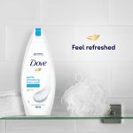 Dove Gentle Exfoliating Nourishing Body Wash, Mild Cleanser Moisturizes Skin, Balances Ph, For All Skin Type, 250 ml - Image 5