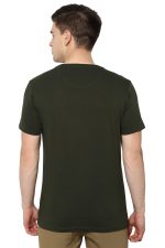 Allen Solly Men's 100% Cotton Regular Fit T-Shirt - Image 3