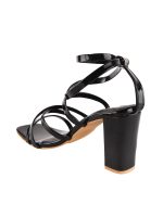 SilverArrow Casual and Classy Block Heel Chunky Heel Sandals Light Weight Comfortable & Trendy Strappy Party Heels for Girls & Women - Image 6