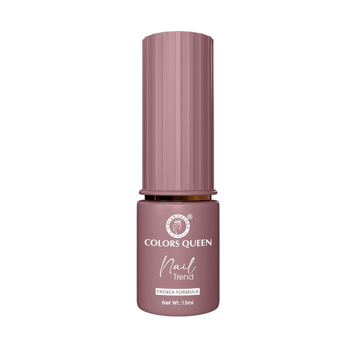 Colors Queen Nail Trend Glossy Nail Polish | Chip Resisting & Quick Drying Nail Paint with High Shine | 7 Toxin Free Formula | Long Lasting & Vibrant Nail Paint for Women (Rose Dust, 13ml) - Image 7