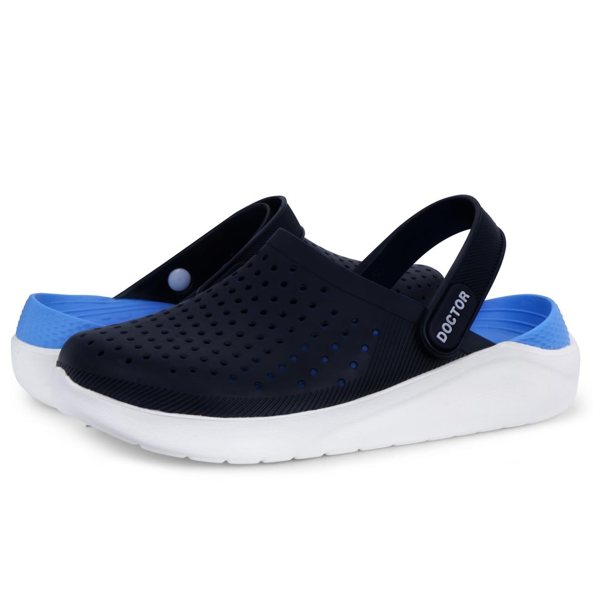 DOCTOR EXTRA SOFT Men's Classic Ultra Soft Clogs/Sandals with Adjustable Back Strap for Adult| Comfortable & Lightweight| Stylish & Anti-Skid|Indoor & Outdoor Waterproof Casual Mules Gents & Boys D-530 - Image 6