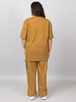Kepa Plus Size Summer Co Ord Set for Women | Top and Lower Set with Stretchable Waistband | Stylish Airport Outfit for Women | Western Track Suit Co-Ord Set for Casual Wear - Image 5