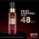 Tresemme Keratin Smooth Anti-Frizz Hair Serum 50ml with Argan Oil|| for 2X Smoother Hair and Long Lasting Frizz control upto 48H even in 80% humidity - Image 5