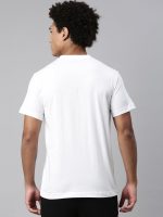 Levi's 025 Men's Premium Soft Cotton Solid T-Shirt - Round Neck, Short Sleeves with Side Branding (Pack of 1) - Image 4