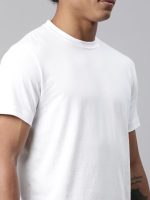 Levi's 025 Men's Premium Soft Cotton Solid T-Shirt - Round Neck, Short Sleeves with Side Branding (Pack of 1) - Image 6