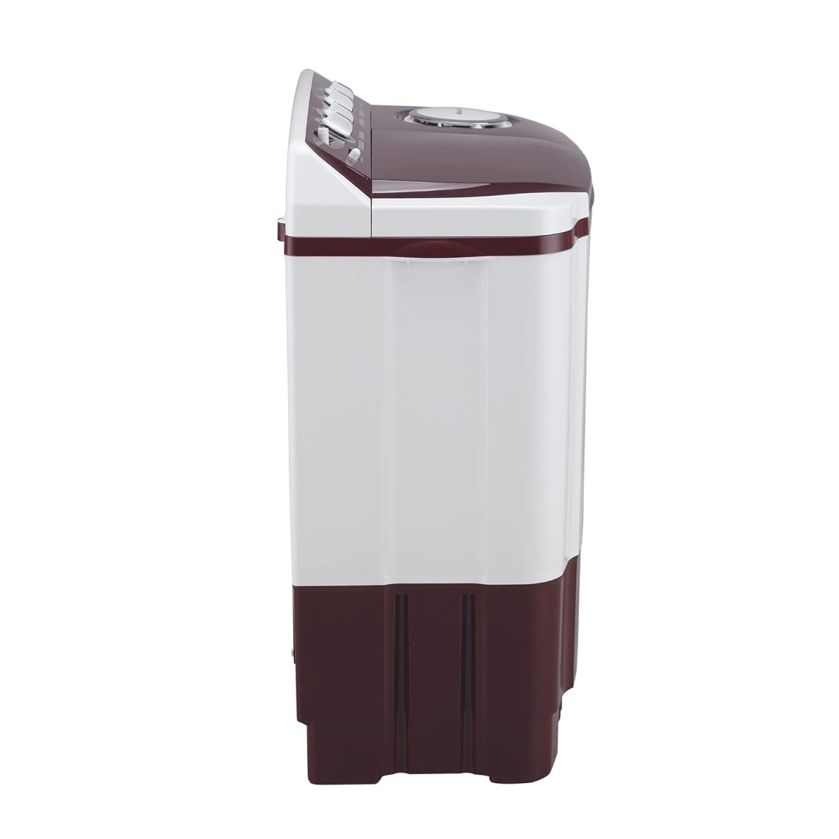 LG 8.5 kg 5 Star Semi-Automatic Top Load Washing Machine (P8530SRAZ, Burgundy, Roller Jet Pulsator) - Image 12