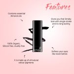 Biotique Bio Kajal Nourishing & Conditioning Eye Kaajal With Almond Oil, Matte Finish Cream, 3G - Black - Image 3