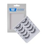Uroparis 53 Eyelashes for Women — Pack of 5 Tapered Handmade Eye Lashes | Lightweight False Lashes with Premium Virgin Hair | Invisible Band | For Glam Look & Enhance Beauty (Black) - 5 Pair - Image 4