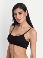 Aimly Women's Cotton Non-Padded Non-Wired Low Coverage Sports Bra Pack of 3 - Image 3