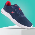Sparx Men's Navy Blue Red Running Shoes-8 Kids UK (SX0648G) - Image 3