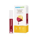 Mamaearth Naturally Matte Lip Serum - Matte Liquid Lipstick with Vitamin C & E For Upto 12 Hour Long Stay - 04 Chirpy Cherry (Berry) - 3 ml - Image 2