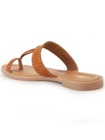 Bata Women Dory TR Brown Flats, (5713125) - Image 3