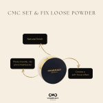 Charmacy Milano Set & Fix Loose Powder For All Skin Type, Matte, 16Gm,Beige - Image 3