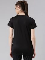 Enamor Womens Athleisure A306-Dry Fit with Antimicrobial & Sweat Wicking Crew Neck Short Sleeve Breathe Active Wear T-Shirt - Image 3