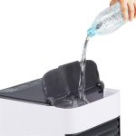 ZAPORA Mini Air Conditioner - Portable, Oscillating Desk Air Conditioner - White - Personal - 3 Speeds - Residential Use - Image 4