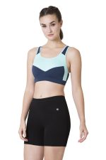 Van Heusen Women's Cotton Padded Wireless Racerback Medium Impact Sports Bra - Anti Bacterial, Full Coverage - Image 3