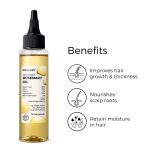 Brillare Rosemary Oil For Rapid Hair Growth | Improves Hair Thickness | Controls Hair Fall & Nourishes Scalp | 100% Natural, Non Greasy Hair Oil For Men & Women (100 ML) - Image 4