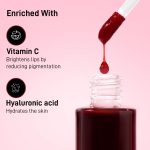 RENEE Tip Tip Water Tint - Cherry Whirl, Stain for Lip & Cheeks, Long Lasting, Lightweight Soft Tint, Matte Dewy Effect Finish, Natural Flushed Look, Vitamin C & Hyaluronic Acid, 5ml - Image 3