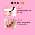 MyGlamm POPxo Makeup - Mini Nail Kit - Vacay - 15ml (Set of 5) | Glossy Nail Polish Set | Long Lasting & High Gloss Effect | Chip Resistant Nail Paints | Cruelty-free & Vegan - Image 5