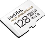 SanDisk 128GB High Endurance Video MicroSDXC Card with Adapter for Dash Cam and Home Monitoring Surveillance Systems - C10, U3, V30, 4K UHD, Micro SD Card - SDSQQNR-128G-GN6IA - Image 2