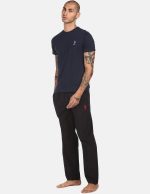 U.S. POLO ASSN. Men Crew Neck Embroidered Logo I633 Lounge Regular Fit T-Shirt (Pack of 1) - Image 2