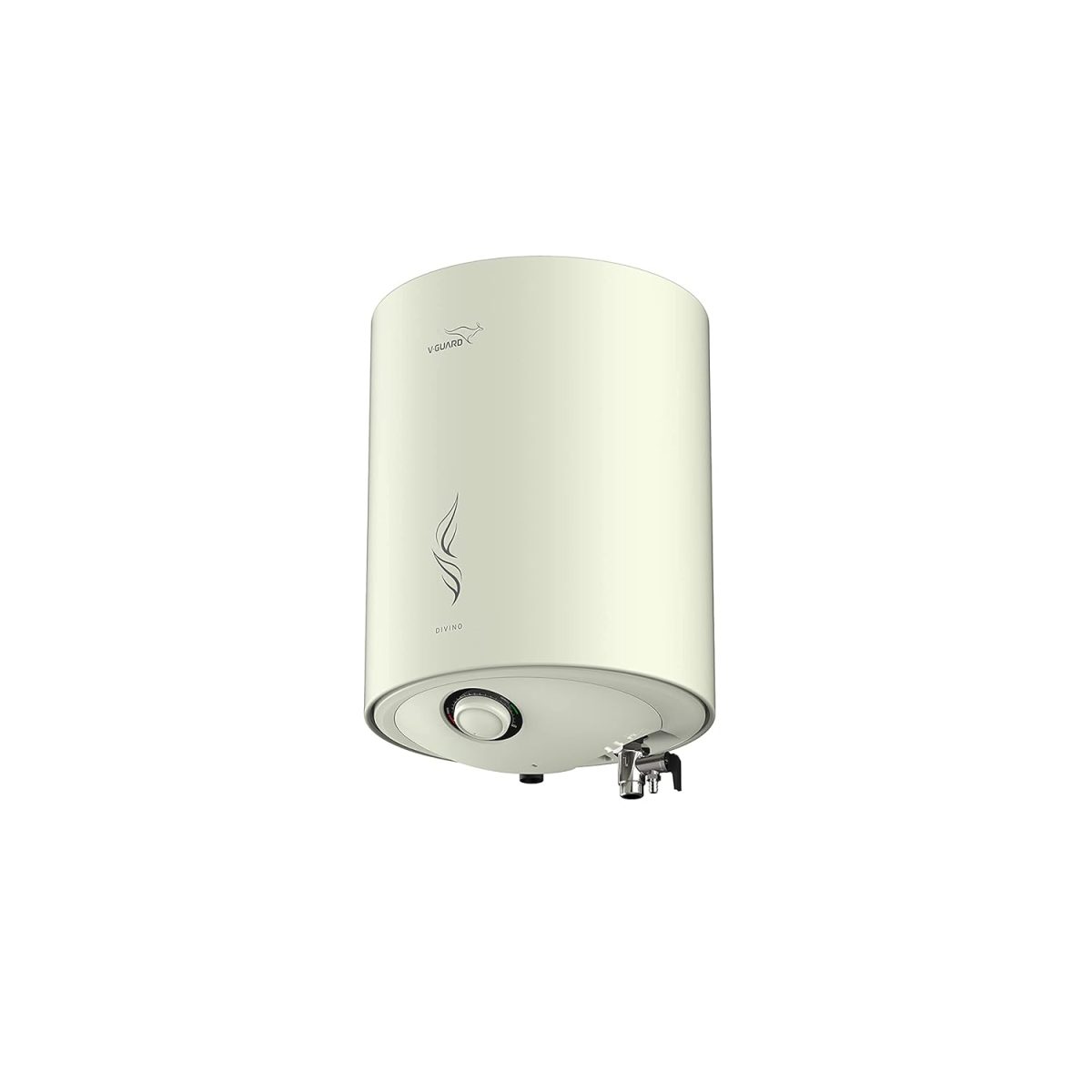 V-Guard Divino Geyser 15 Litre Wall Mount Water Heater For Home|5 Star Rating|Vitreous Enamel Tank Coating|Advanced Multi-Layered Safety|Suitable For Hard Water&High-Rise Buildings|White - Image 8