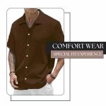 MiraMichi Men's Slim Fit Half Sleeve Polycotton Casual Shirt - Solid Pattern, Hip Length, Ideal - Image 3