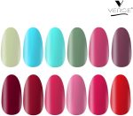 VERGE COLOUR SHOW LONG WEAR NAIL POLISH (PARABEN FREE & NON TOXIC) CHIP RESISTANT & QUICK DRY (MODERN COLOR RANGE COMBO) (CS12_54) - Image 2