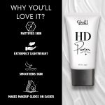 Glam 21 Face Primer for Easy Makeup & Pore Minimize | Gel-Like Texture | Perfect Coverage | Lightweight | with Skin-Softening Apricot Essence |25 gm - Image 3