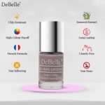DeBelle Gel Nail Polish Natalie Rhapsody (Dark Taupe Nail Paint) | Non UV - Gel Finish | Seaweed Enriched Formula | Long Lasting Nail Paint | Cruelty & Toxic Free - 6 Ml - Image 2