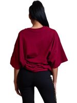 LEOTUDE Women's Cotton Oversized Fit T-Shirt - Image 3