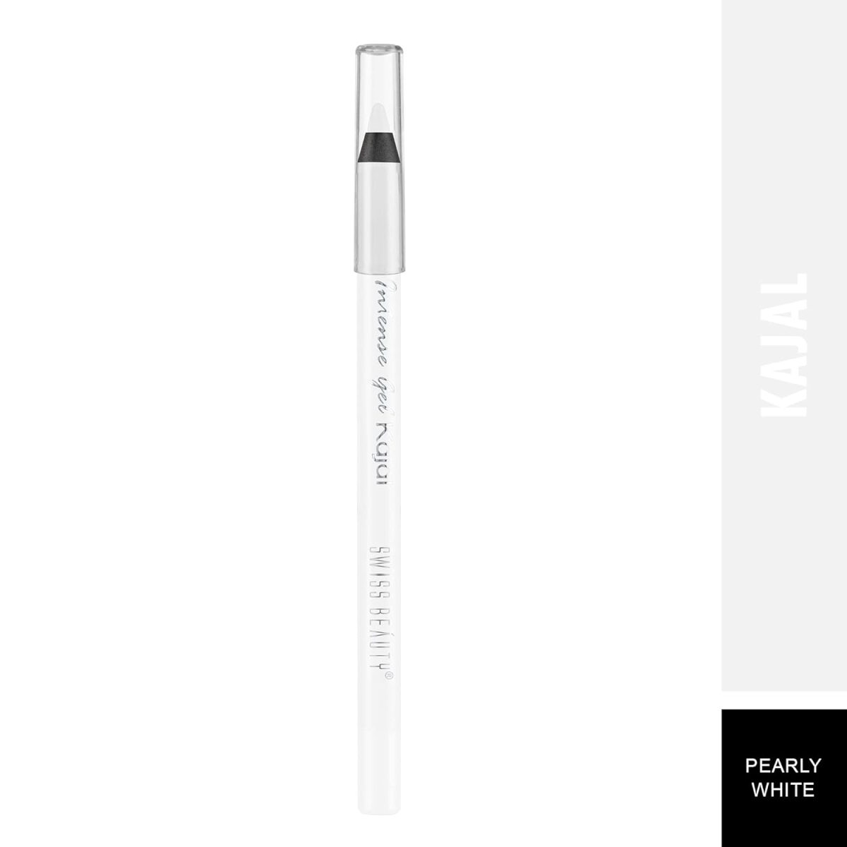 Swiss Beauty Intensegel Kajal Eyeliner, Eye Makeup, White, 1.2g - Image 3