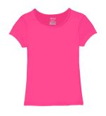 kiddeo Girls Solid Halfsleeve t Shirts (Pack of 4) - Image 5