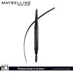 Maybelline New York Brow Pencil, With Spoolie, Long-lasting and Natural-looking Results, Define & Blend Brow Pencil, Natural Brown, 0.16 g - Image 3