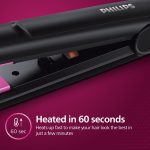 Philips Selfie Hair Straightener I Minimized Heat Damage with SilkPro Care I Ceramic Coated Plates I No.1 Preferred Hair Styling Appliance Brand I HP8302/06 - Image 6