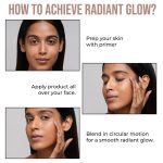 Insight Cosmetics Radiance Filter | Liquid Highlighter With Radiance Finish | Waterproof, Easily Blendable Illuminator For Face Makeup, 11gm(FD40-Medium Beige) - Image 4