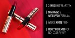 Insight Cosmetics 24 Hrs Non Transfer Matte Lipstick |Matte Finish |Lightweight Lipstick |Lasts For 24Hrs |Nourishes Lips & Great For Daily Use |Highly Pigmented(Too Chic - 21) - Image 2