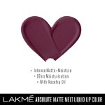 LAKMÉ Lipstick Wine N Dine (Matte) - Image 3