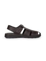 Bata Men Classic Sandal Black Sandals - Image 4