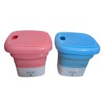 Washing Machine Portable Mini Foldable Washer and Spin Dryer Small Foldable Bucket Washer for Camping RV Travel Small Spaces Lightweight and Easy to Carry (1.5 KG) - Image 7