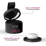 RENEE Cover-Up Hair Powder - Black | Covers Grey Roots & Bald Spots Instantly | Highly Pigmented, Fuller & Denser Look | Long-Lasting | Matte Finish | Fine Powder | Flawless Application | 4gm - Image 3