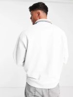 Jump Cuts || Mens || Printed || Polo Neck || Full Sleeve || Oversized Fit || Cotton Blend || Polo T-Shirt - Image 2