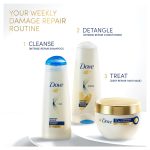 Dove Deep Repair Treatment Hair Mask For Damaged Hair With Bio Protein Care Sulphate & Paraben Free 120 ML - Image 7
