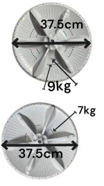 Pulsator 37.5cm Top Load Diameter Compatiable with B o s c h Fully Automatic 7KG Washing Machine Pulsator - Image 3