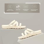 DOCTOR HEALTH SUPER SOFT Women Waterproof Ultra Soft Slipper | Cushion Footbed for Adult Flip Flops | Comfortable Light Weight Slippers | Mild Acupressure | Everyday Slip-on for Women - Image 9