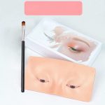 M.S TRADERS® Eye Make Up Practice Dummy | Face Board | Silicon Skin Board for Beginners and Artists (Pack of 1) - Image 3