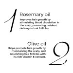 Brillare Rosemary Oil For Rapid Hair Growth | Improves Hair Thickness | Controls Hair Fall & Nourishes Scalp | 100% Natural, Non Greasy Hair Oil For Men & Women (100 ML) - Image 3